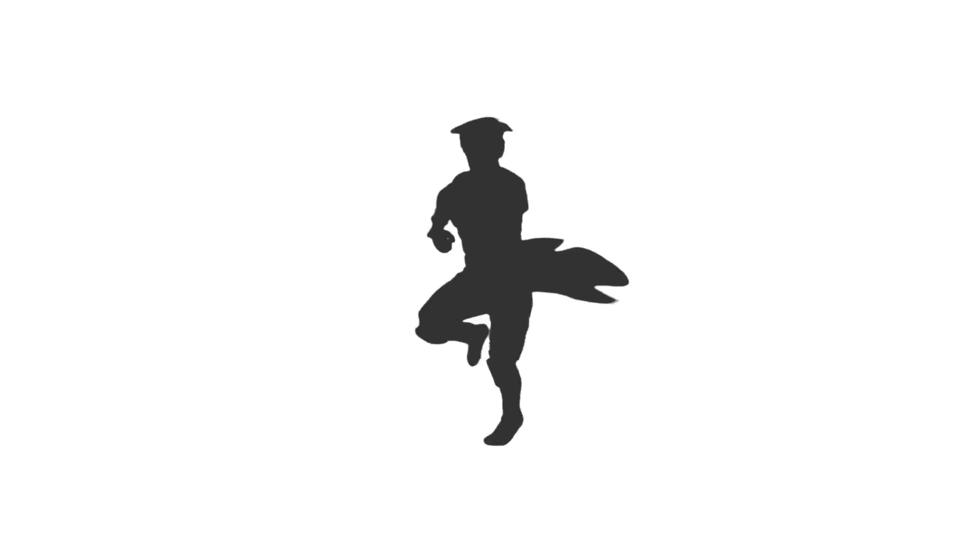 1920x1080 Silhouette Of A Dancing Man Amp Woman. Dances Of Georgia And