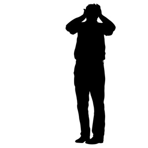 300x300 Man Running Having Tv In His Hands