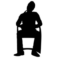 200x200 Silhouette Silhouettes Man Men Guy Guys Human People Person