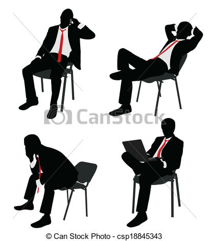 409x470 Silhouette Man Sitting Stock Photo Images. 7,979 Silhouette Man