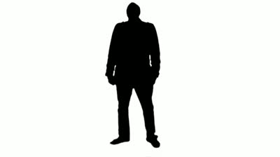 400x224 Alone Clipart Man Standing