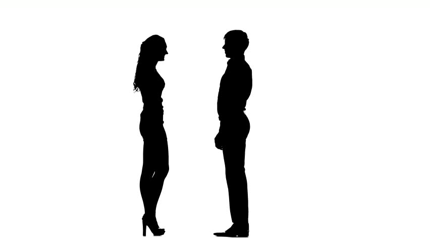 852x480 Silhouette Man And Woman Collection