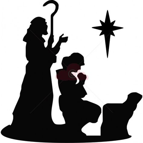 474x474 Pix For Gt Shepherd And Sheep Silhouette Nativity