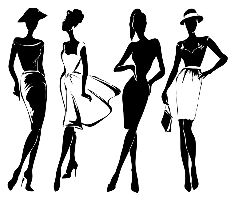 Silhouette Mannequin at GetDrawings | Free download