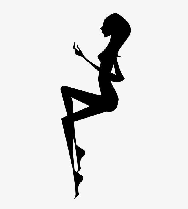 650x723 Femelle, Les Femmes, Silhouette, Mannequin Image Png Pour
