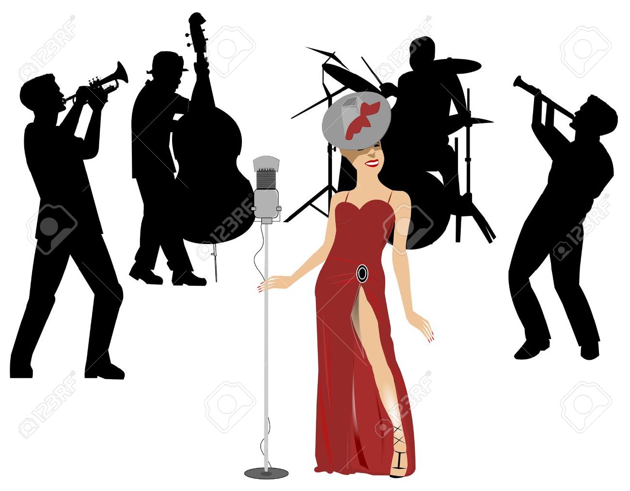 1300x1014 Clipart Band