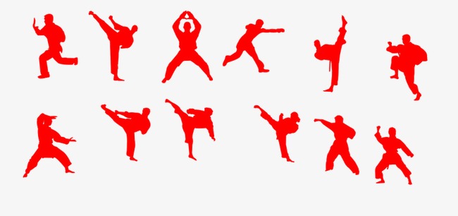 650x306 Martial Arts, People, Silhouette Png Image And Clipart For Free