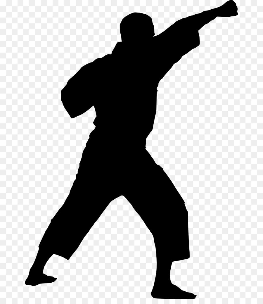900x1040 Silhouette Karate Martial Arts