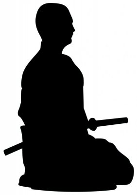 282x400 Meditation Silhouette Clipart