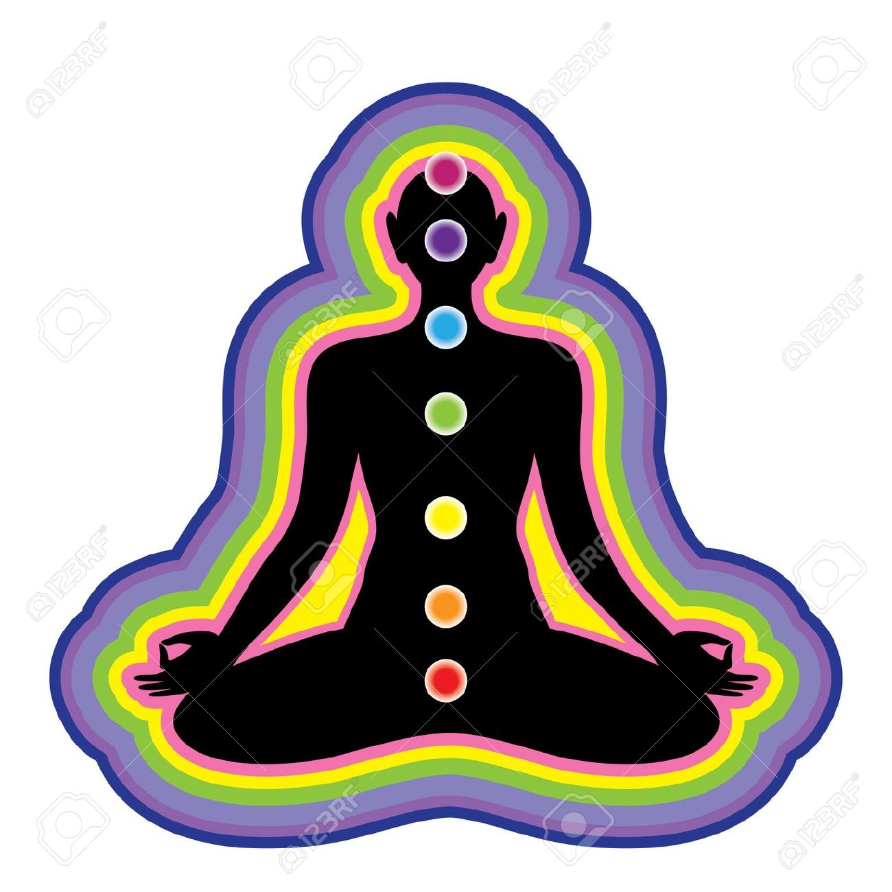 1300x1300 Meditation Clipart