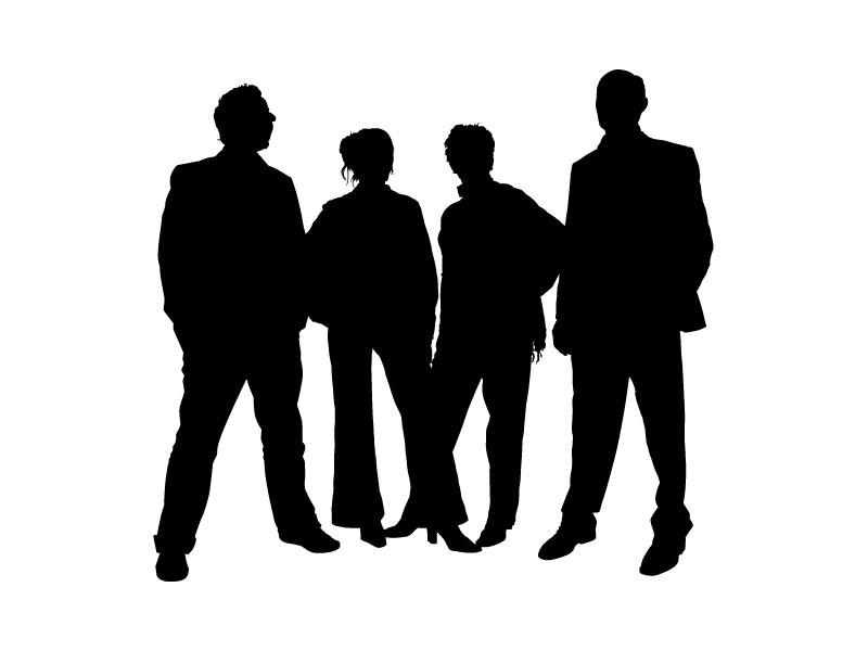 800x600 Men Clipart Black Shadow