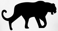 190x102 Panther Leopard Silhouette By Azza1070 Spreadshirt
