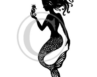 340x270 Mermaid Silhouette