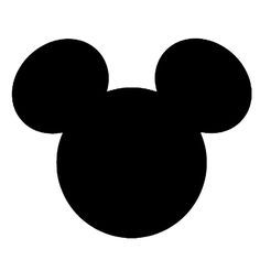 Silhouette Mickey Mouse Ears at GetDrawings | Free download