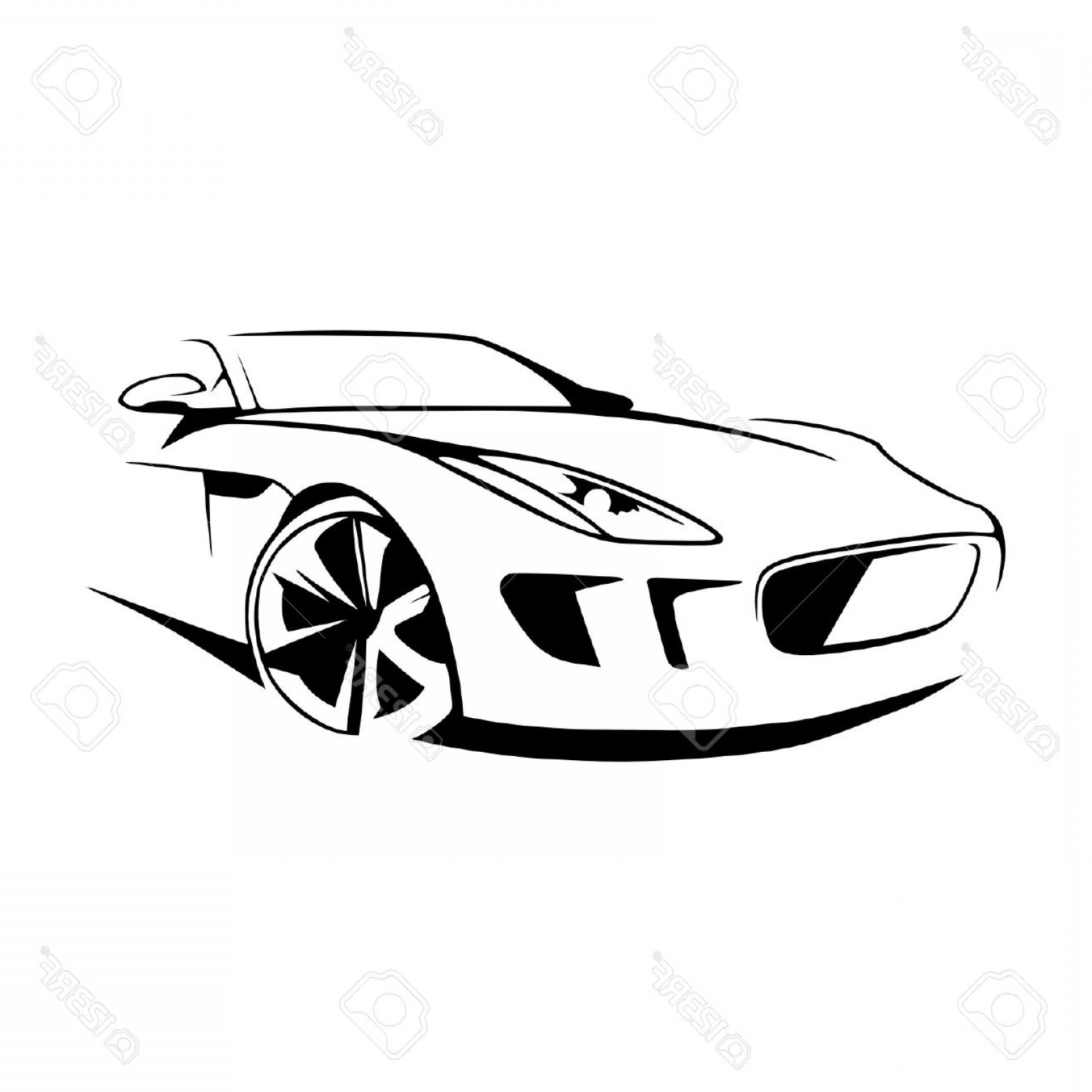 1560x1560 Car Silhouette Vector Art Lazttweet