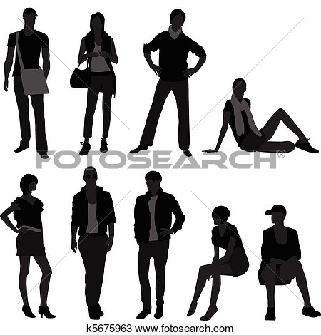 450x470 Women Models Clipart
