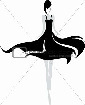 276x340 Black Models Silhouette