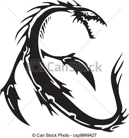 440x470 Image Result For Sea Monster Silhouette Sea Monsters
