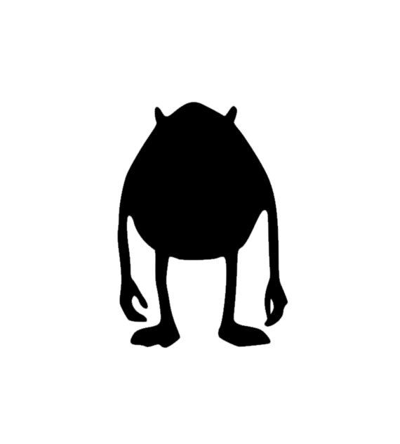 570x632 Mike Wazowski Magic Band Decal Monsters Inc. Decal Disney