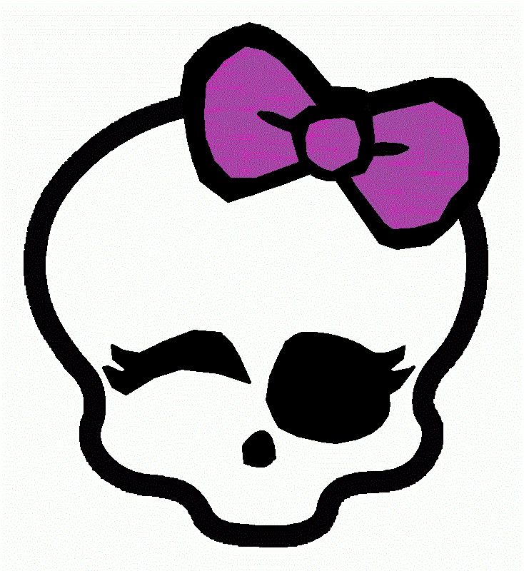 734x800 Monsterhigh Silhouette