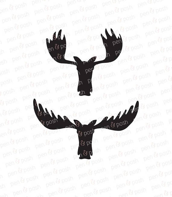 570x653 Moose Svg