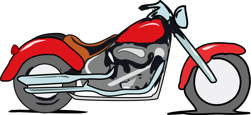 800x366 Motor Bike Clipart
