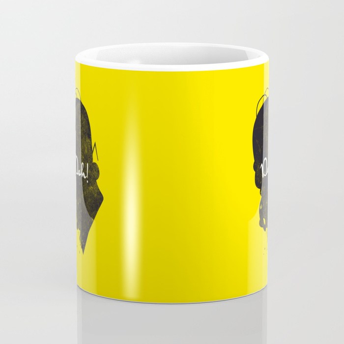 700x700 Doh Homer Simpson Silhouette Quote Coffee Mug By Spades Society6
