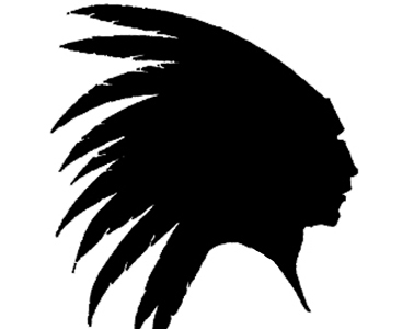 Silhouette Native American at GetDrawings | Free download