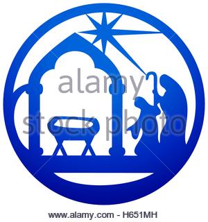 300x320 Bethlehem Silhouette And Desert Design Stock Vector Art