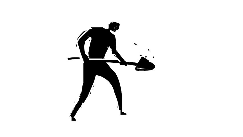 852x480 Silhouette Of Man With Sword On White Background, Martial Arts