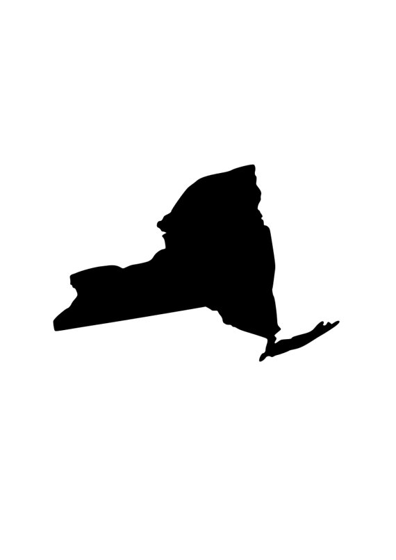 570x806 State Of New York Ny Svg Outline Laptop Cup Decal Svg Digital