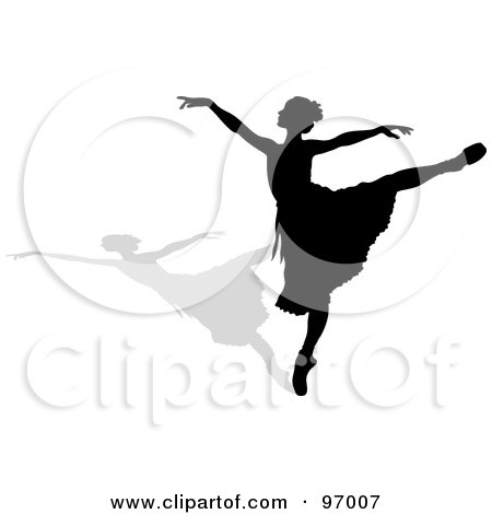 450x470 Royalty Free (Rf) Clipart Illustration Of A Little Girl Ballerina