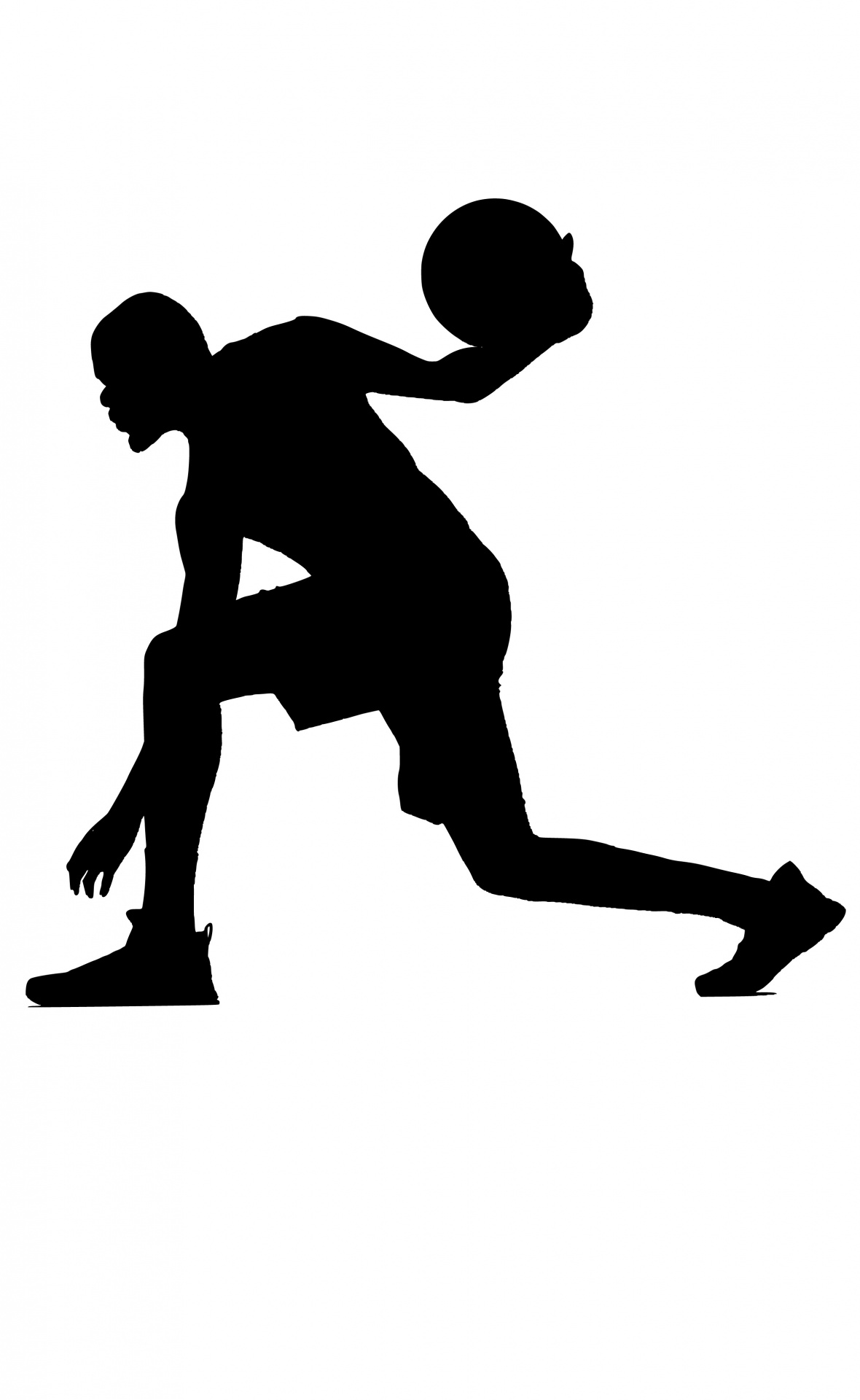 1180x1920 Basketball Silhouette Free Stock Photo