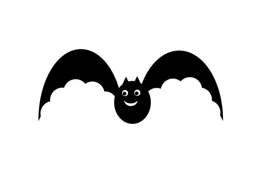 900x654 Bat Clipart Banner