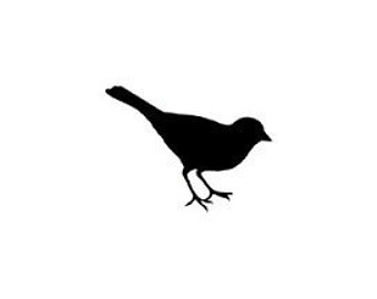 340x270 Silhouette Bird Etsy