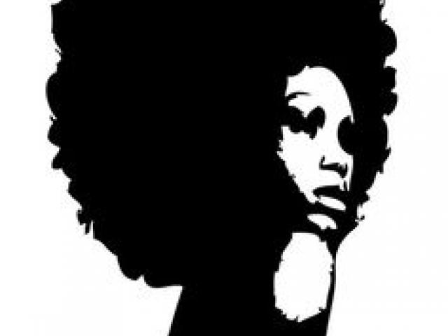 Silhouette Of A Black Woman at GetDrawings | Free download