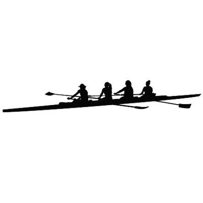 400x400 Rowing Boat Top View Transparent Png