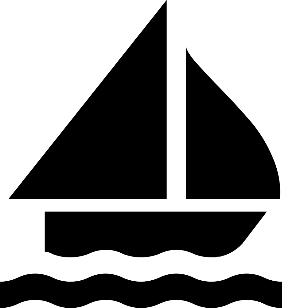 898x980 Sailing Boat Silhouette Svg Png Icon Free Download ( 8791
