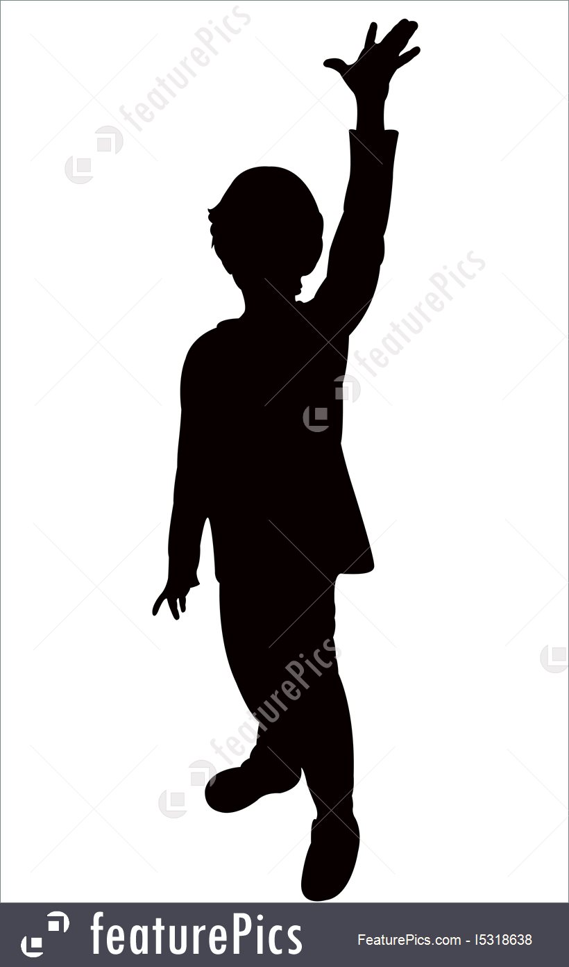 Silhouette Of A Boy