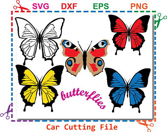 340x270 Silhouette Butterfly Etsy