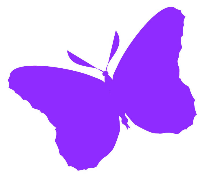 715x601 Butterfly Silhouette Free Images
