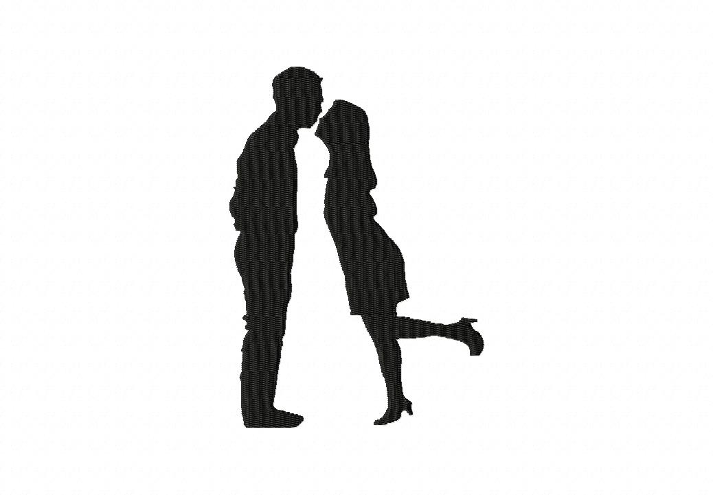 1038x721 Free Kissing Silhouette, Hanslodge Clip Art Collection