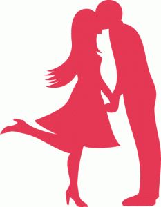 233x300 Pictures Couple Kissing Silhouette Cutouts,