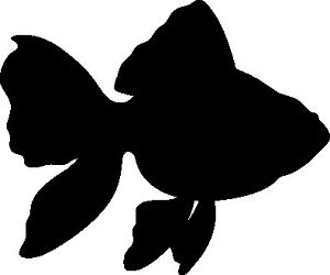 300x250 Fish Silhouette