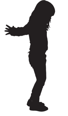 235x399 Silhouette Of Girl Clipart The Arts Image Pbs Learningmedia