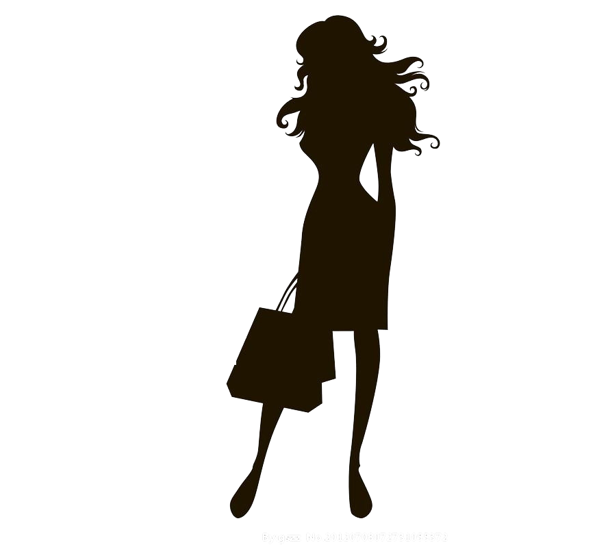 888x818 Fashion Girl Clip Art