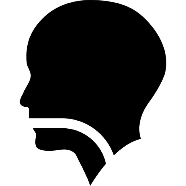 626x626 Free Head Silhouette Icon 11262 Download Head Silhouette Icon
