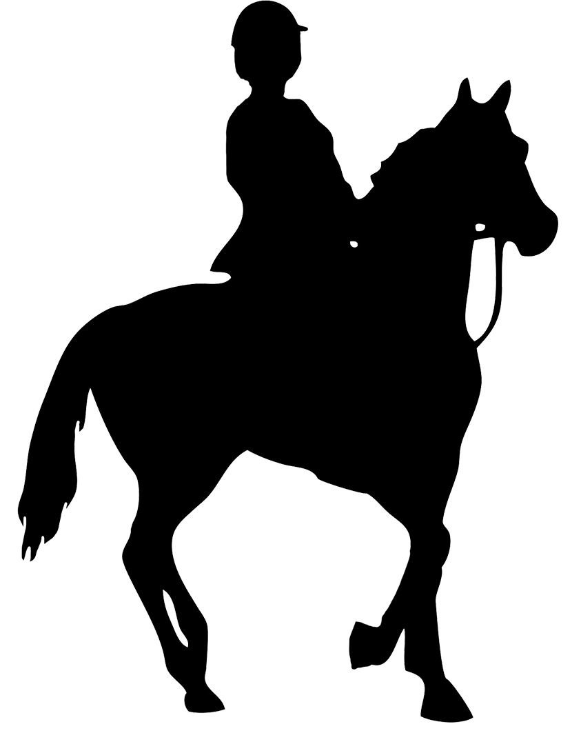 843x1063 Horsemen Clipart Horse Rider