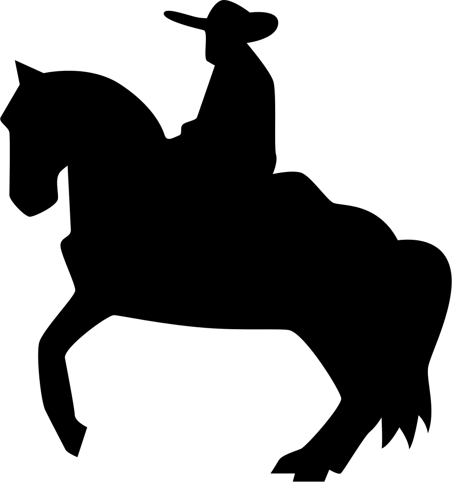 920x981 Man Riding On A Horse Silhouette Of Flamenco Svg Png Icon Free