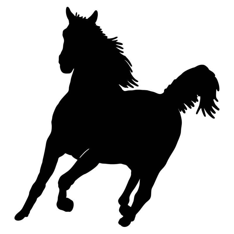 800x800 Buy Running Horse Silhouette And Get Free Shipping